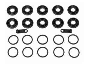 Front Seal and Dust Cover Kit for 10 Piston Brake Calipers. Porsche 958 / 9YA Cayenne / 971 / 976 Panamera / 9J1 Taycan - 95835131300 - 227004
